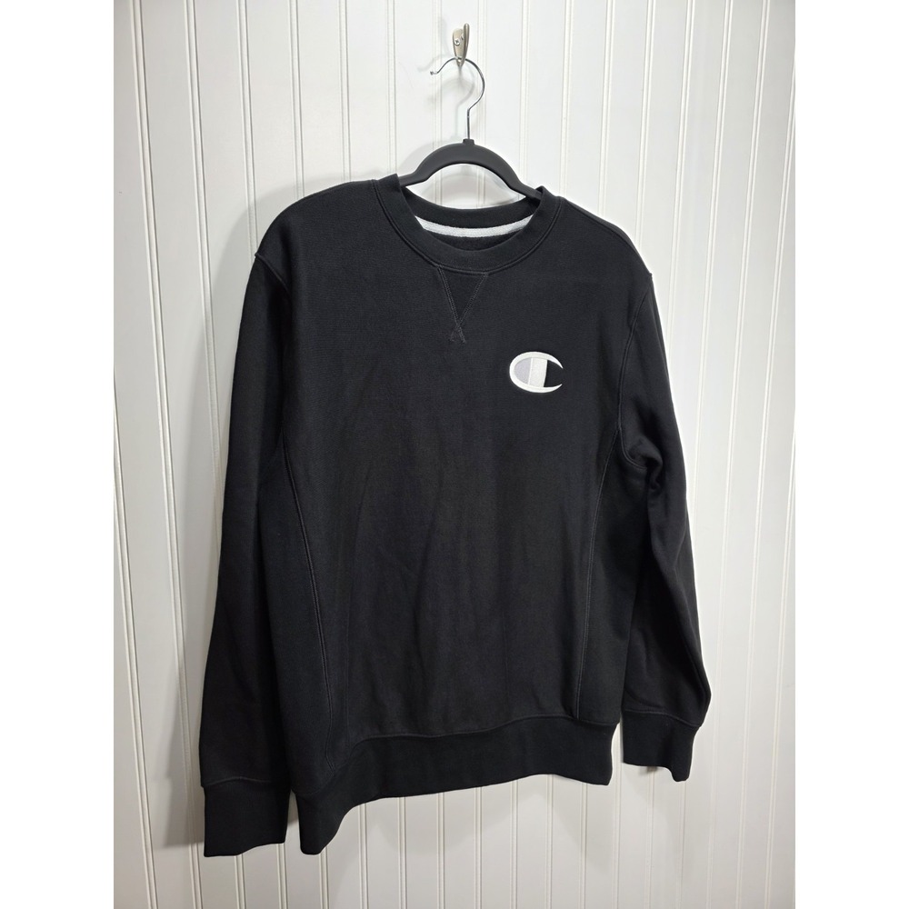 Champion Adult Iconic Embroidered Crewneck Sweatshirt sz S